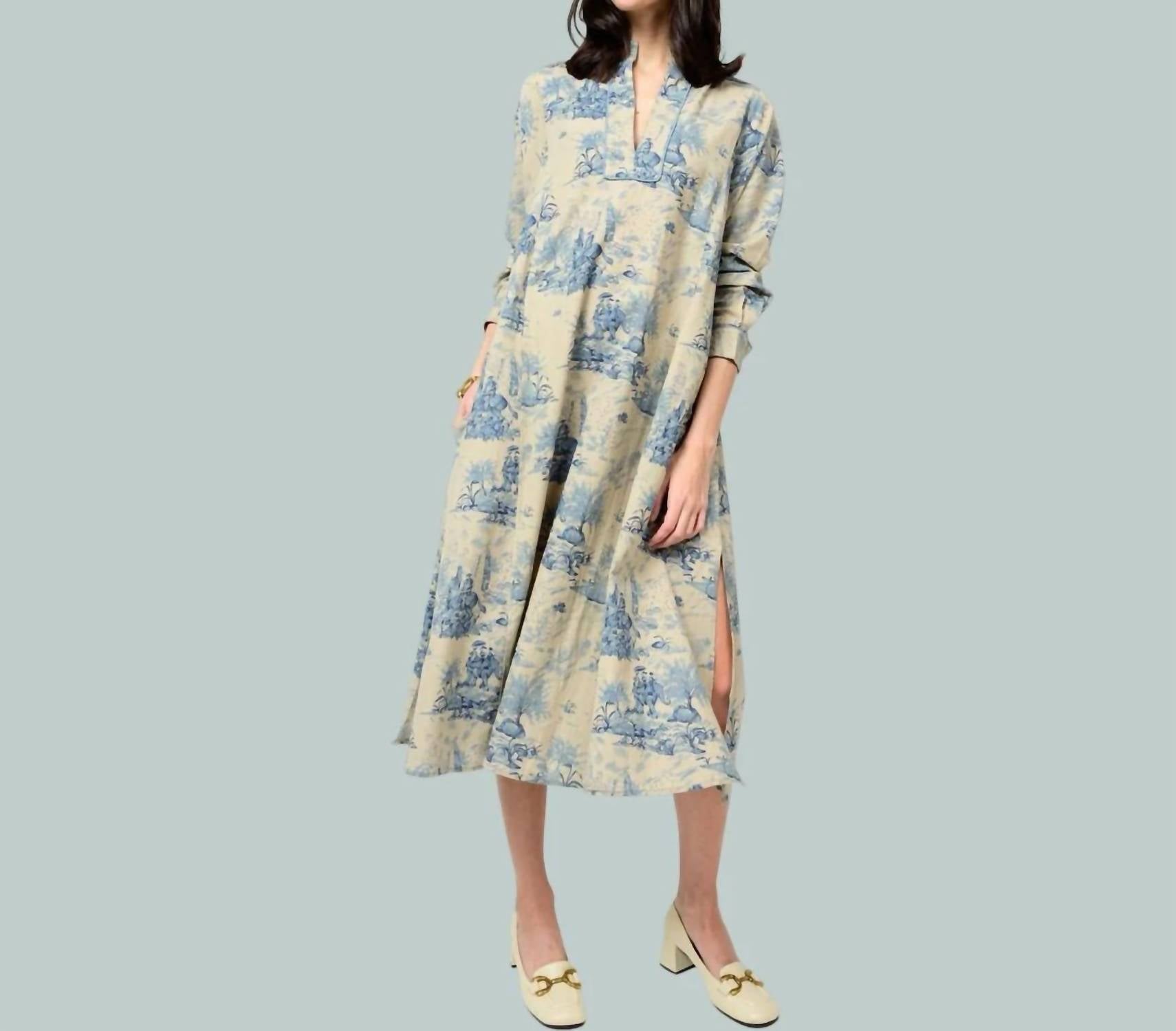 Uncle Frank - Toile Midi Dress