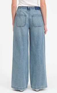 Daze - The Kickback High Rise Palazzo Jeans