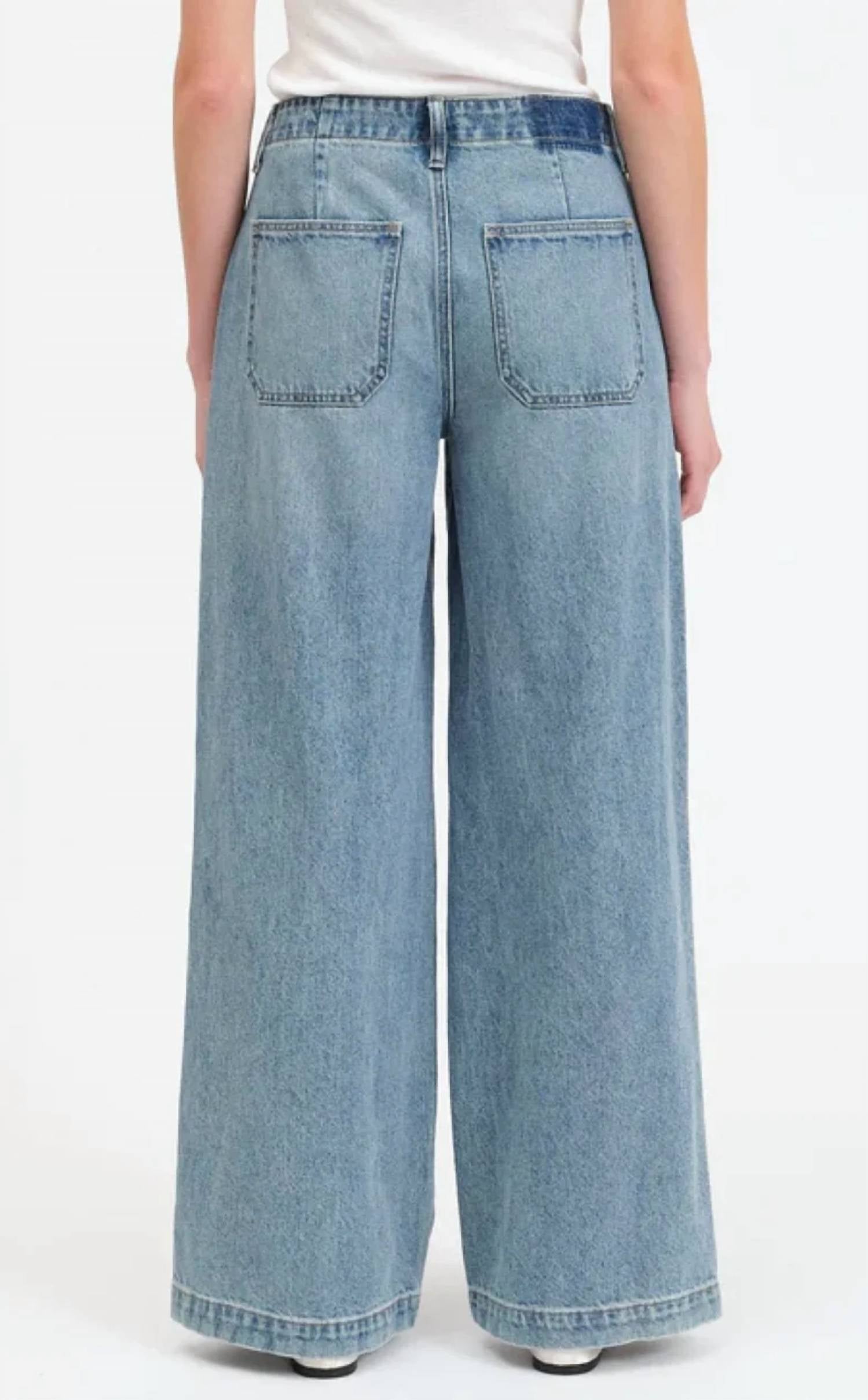 Daze - The Kickback High Rise Palazzo Jeans
