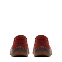Clarks Women's Orlene Slip On Shoes in chestnut nubuck - women's flats - alternate view