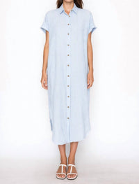 Meet Me In Santorini - Gauze Stripe Dress