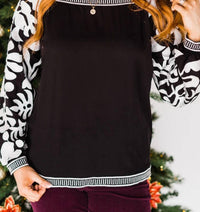 Layerz Clothing - Jill Patterned Top