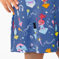 Bellabu Bear - Trolls Music Bamboo Short Sleeve Dress