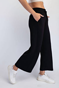Rae Mode - Women's Modal Cropped Wide Leg Pants
