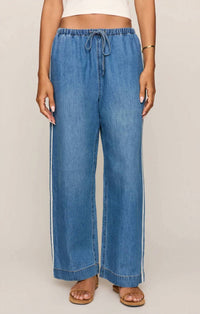 Z Supply - Sidelines Denim Track Pant