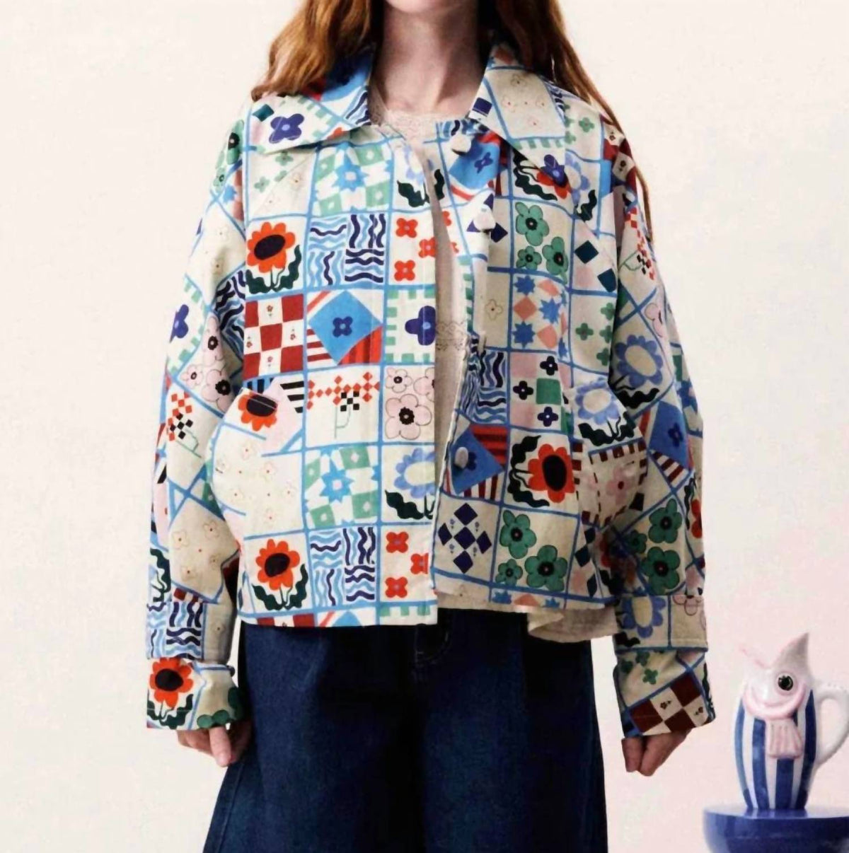 Frnch - Zizania Print Jacket