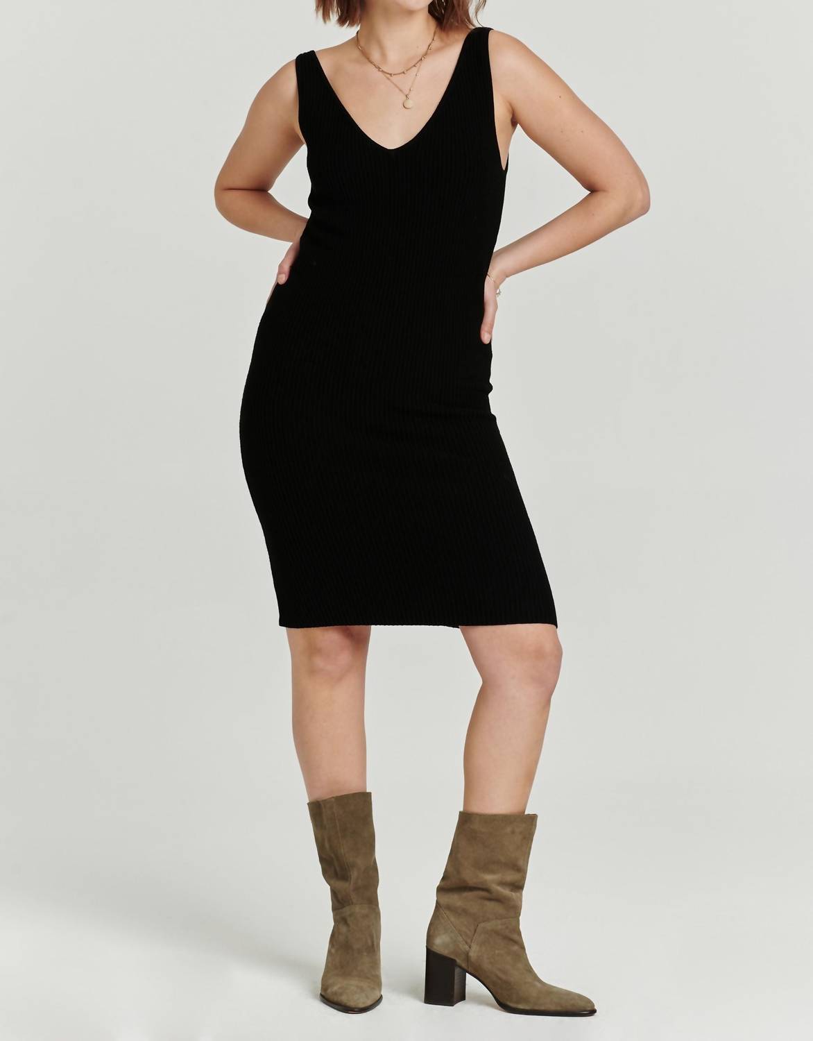 Another Love - Nalani Rib Mini Dress