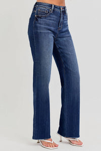 Risen - Emerson High Rise Straight Tummy Control Curvy Jeans