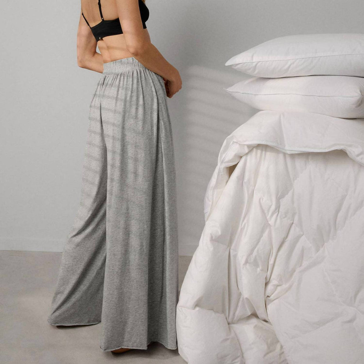 Lunya - Women's Organic Pima Wide Leg Pant