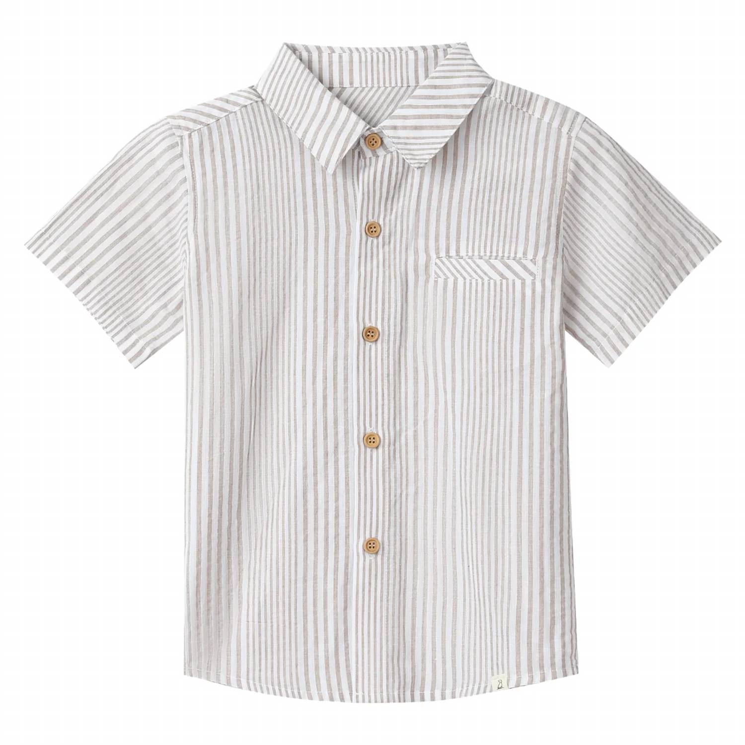 Me & Henry - Boys Button Newport Woven Shirt