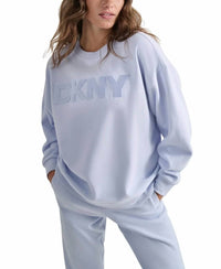 Dkny - Velvet-logo Sweatshirt