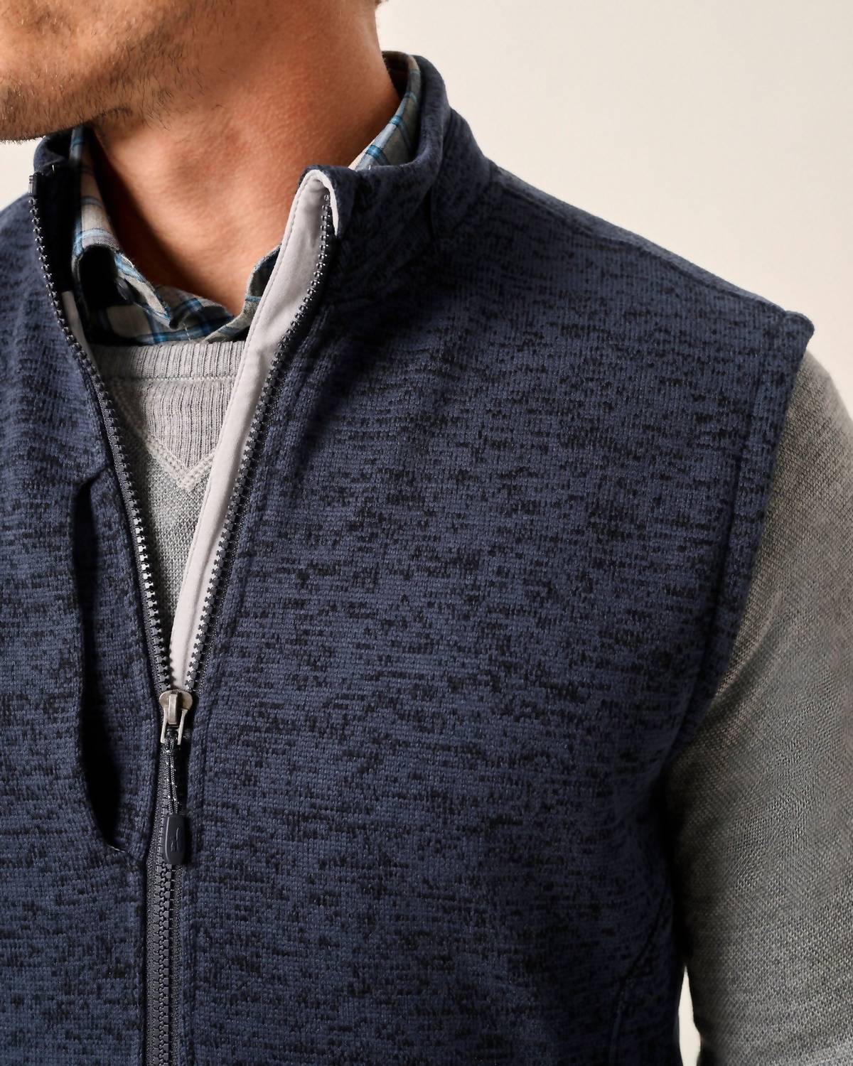 Johnnie-O - Denalis Double-zip Fleece Vest