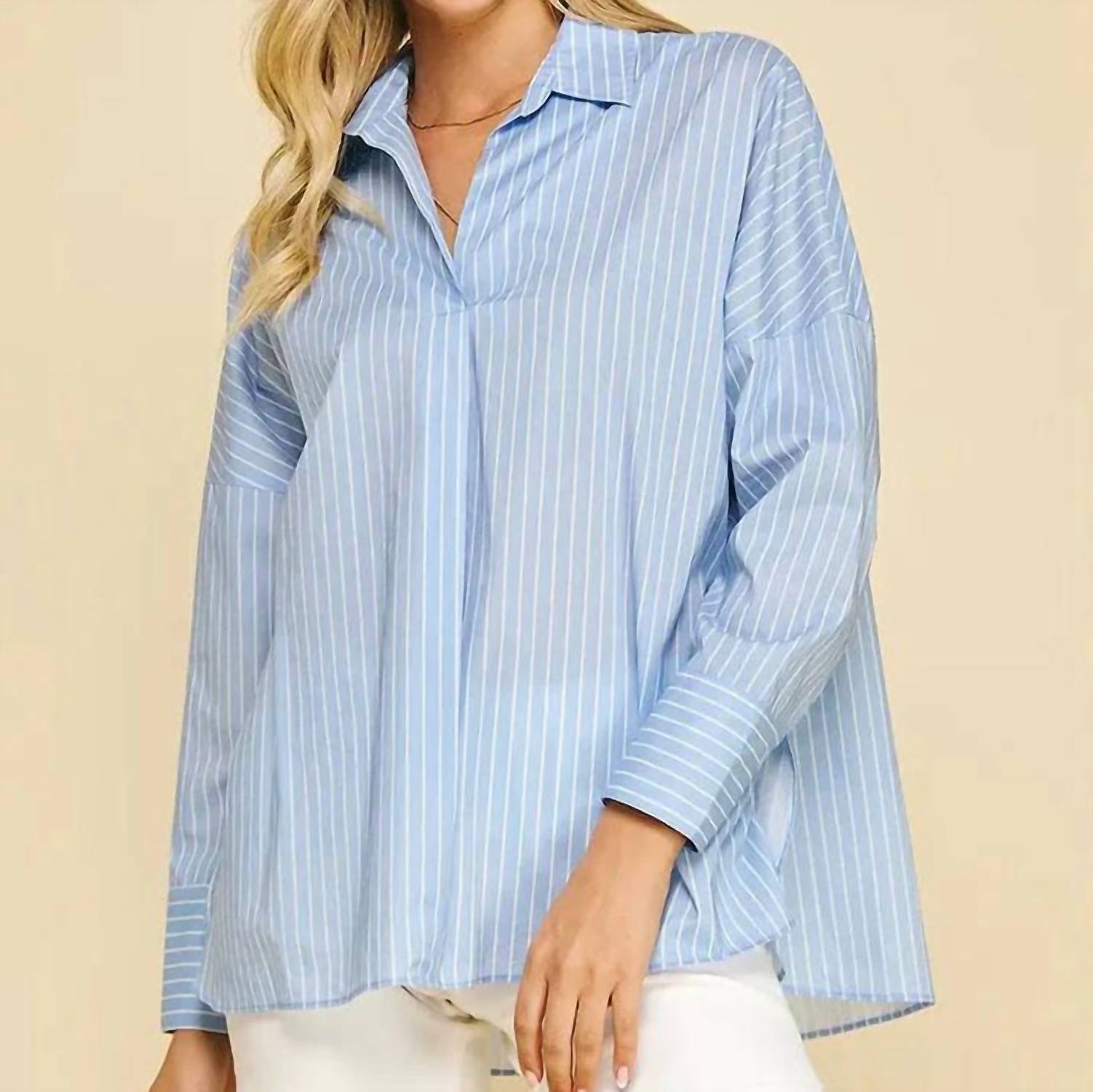 Pinch - Stripe Long Sleeve Shirt