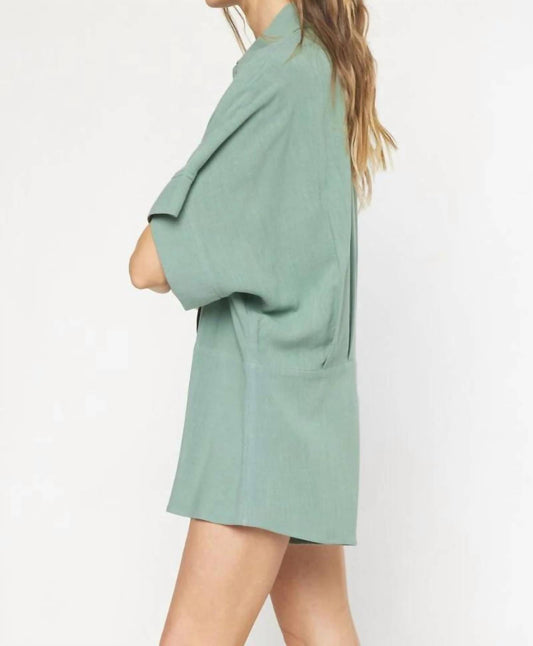 Entro - Linen Blend Romper