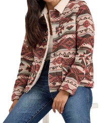 Wrangler - Retro Sherpa Lined Jacquard Jacket