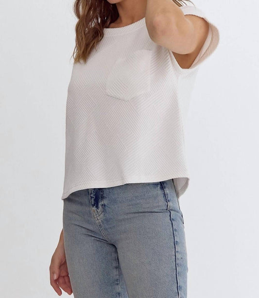 Entro - Textured Top