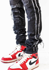 Who Decides War - Gnarly Destroyed Denim Jeans