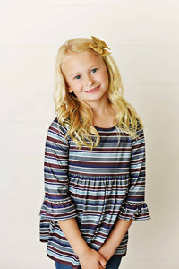 Adorable Sweetness - Dark Stripe Top