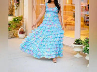 Loveshackfancy - Idra Tiered Floral-print Voile Maxi Dress