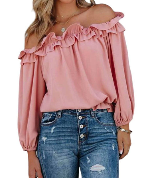 Shewin - Ruffle My Feathers Blouse