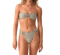 Pq Swim - Meadow Detail Bandeau Bikini Top