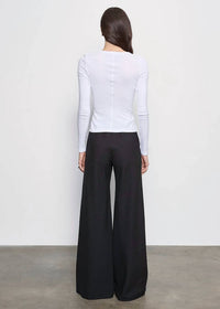 Enza Costa - Supima Cotton New Classic Long Sleeve Tee