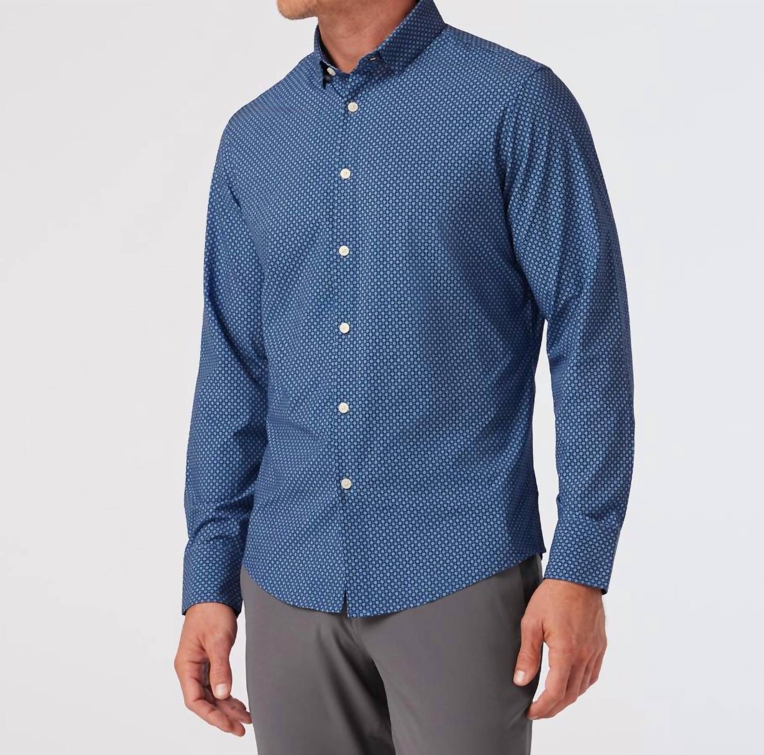 Mizzen + Main - Leeward No Tuck Long Sleeve Dress Shirt