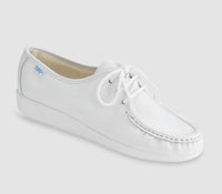 SAS Women's Siesta Loafer in white - women's flats