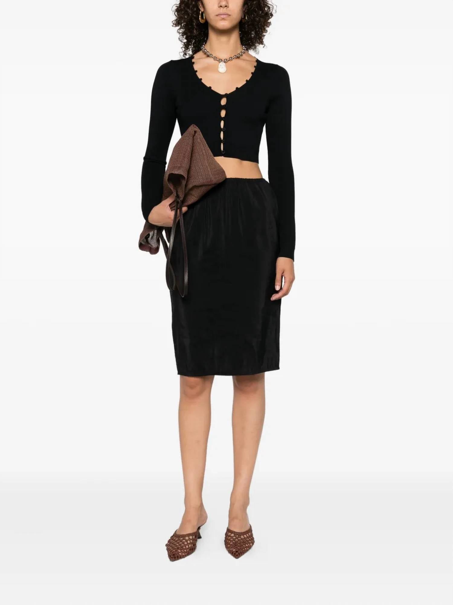 Nanushka - Dovie Cropped Cardigan