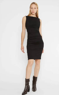 Ripley Rader - Ponte Knit Ruched Mini Dress