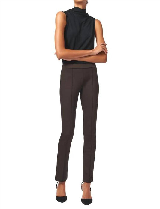 Kal Rieman - Pintuck Ponte Straight Leg Pant