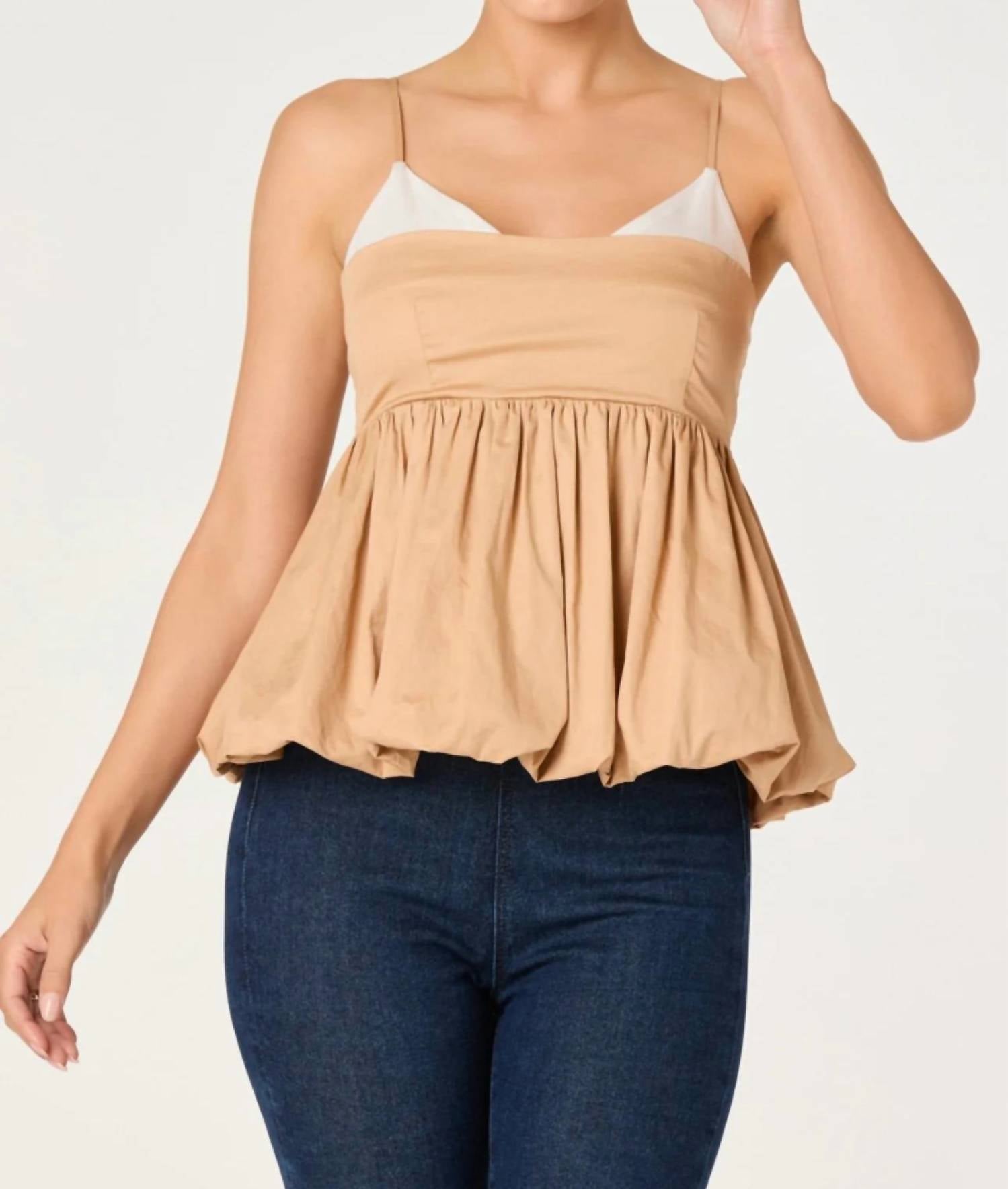 Astr - Alon Sweetheart Neck Top