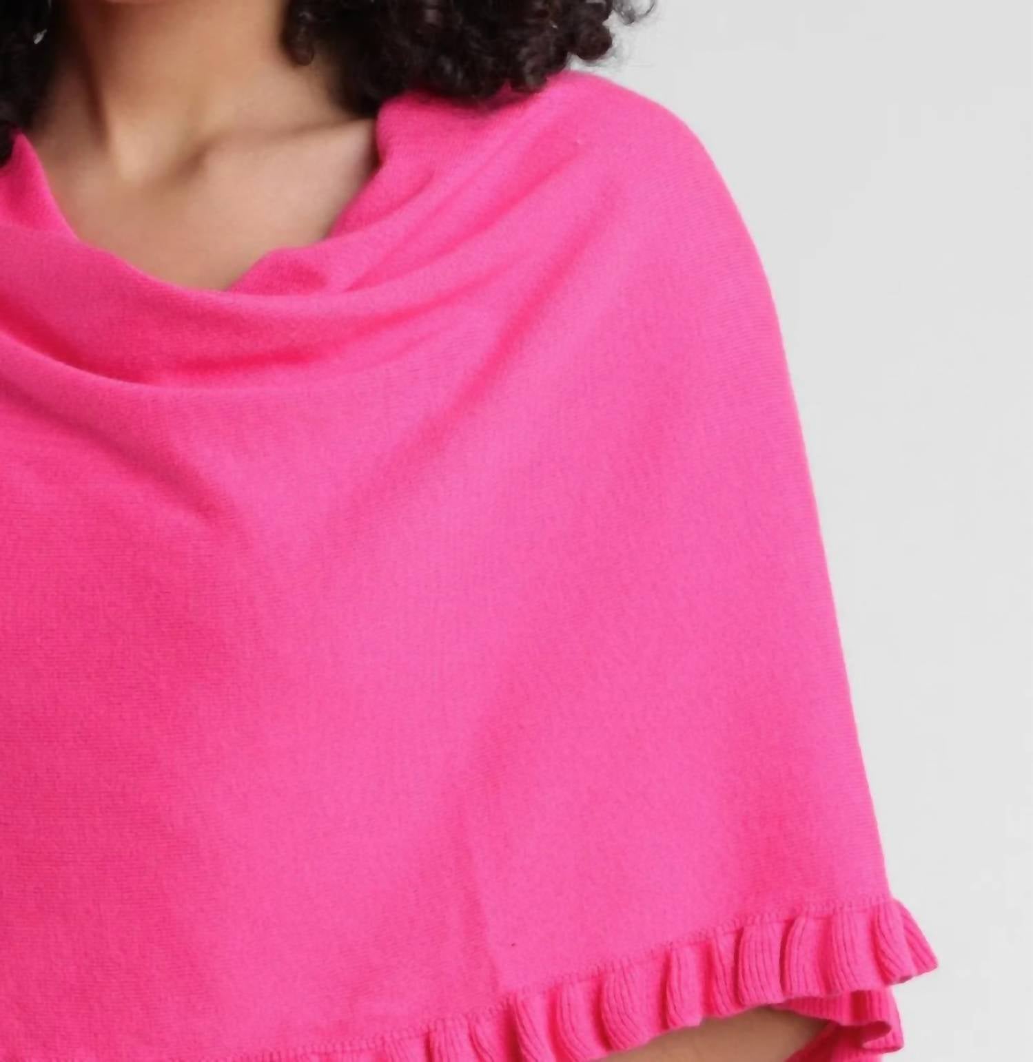 Alashan Cashmere - MINI RUFFLE EDGE TOPPER