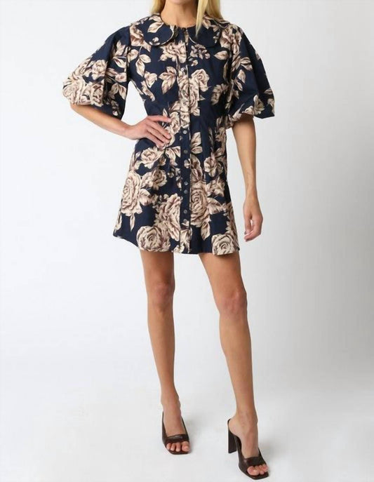 Olivaceous - Shiloh Floral Mini Dress