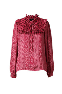 Emily Lovelock - Women's Daisy Devore Blouse