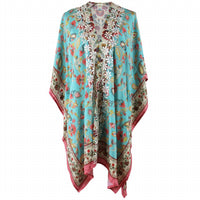 Powell Craft - Fishbone Embroidered Kaftan Jacket
