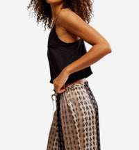 Free People Pieces Of You Camisole in black - women's shirt - alternate view