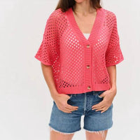 Six/Fifty - Dune Crochet Cardigan