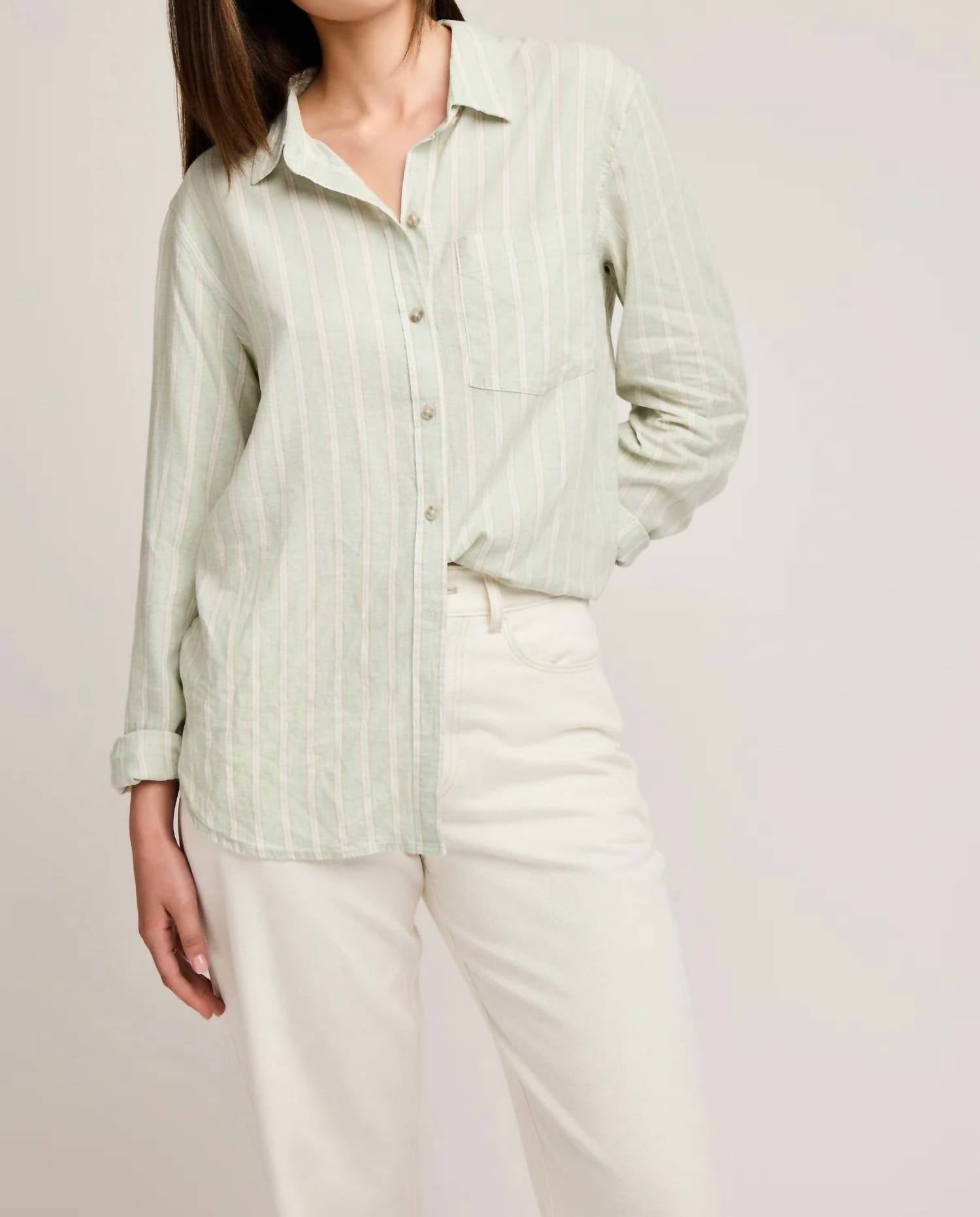 Gentle Fawn - Women's Dominique Striped Button Down Shirt