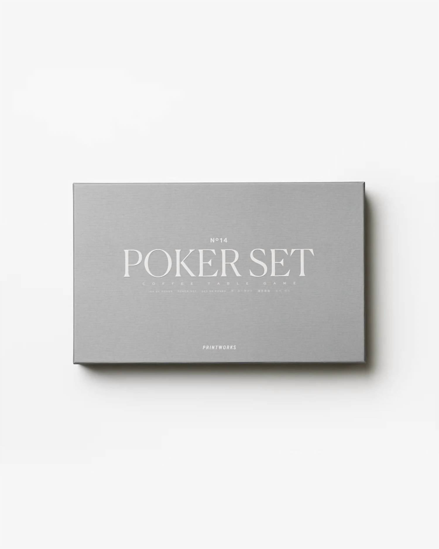 Printworks - Classic Elegant Poker Set