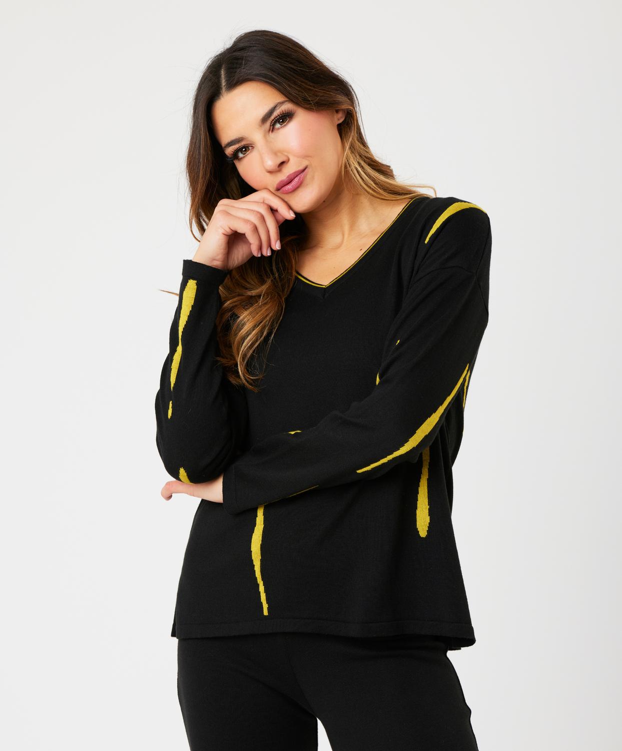 Angel Apparel - V-Neck Sweater