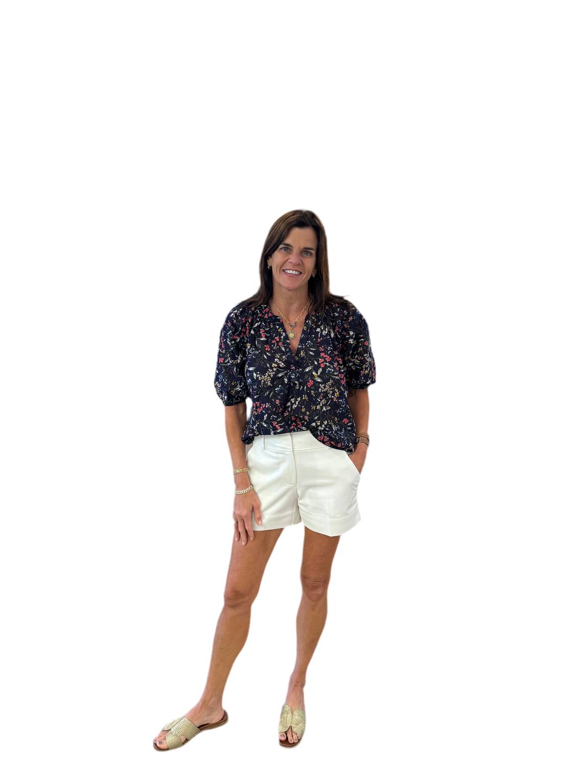 Dylan - Anna Floral Short Sleeve Top