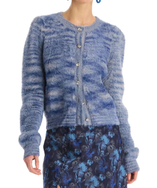 Allison New York - Sloani Fuzzy Knit Cardigan