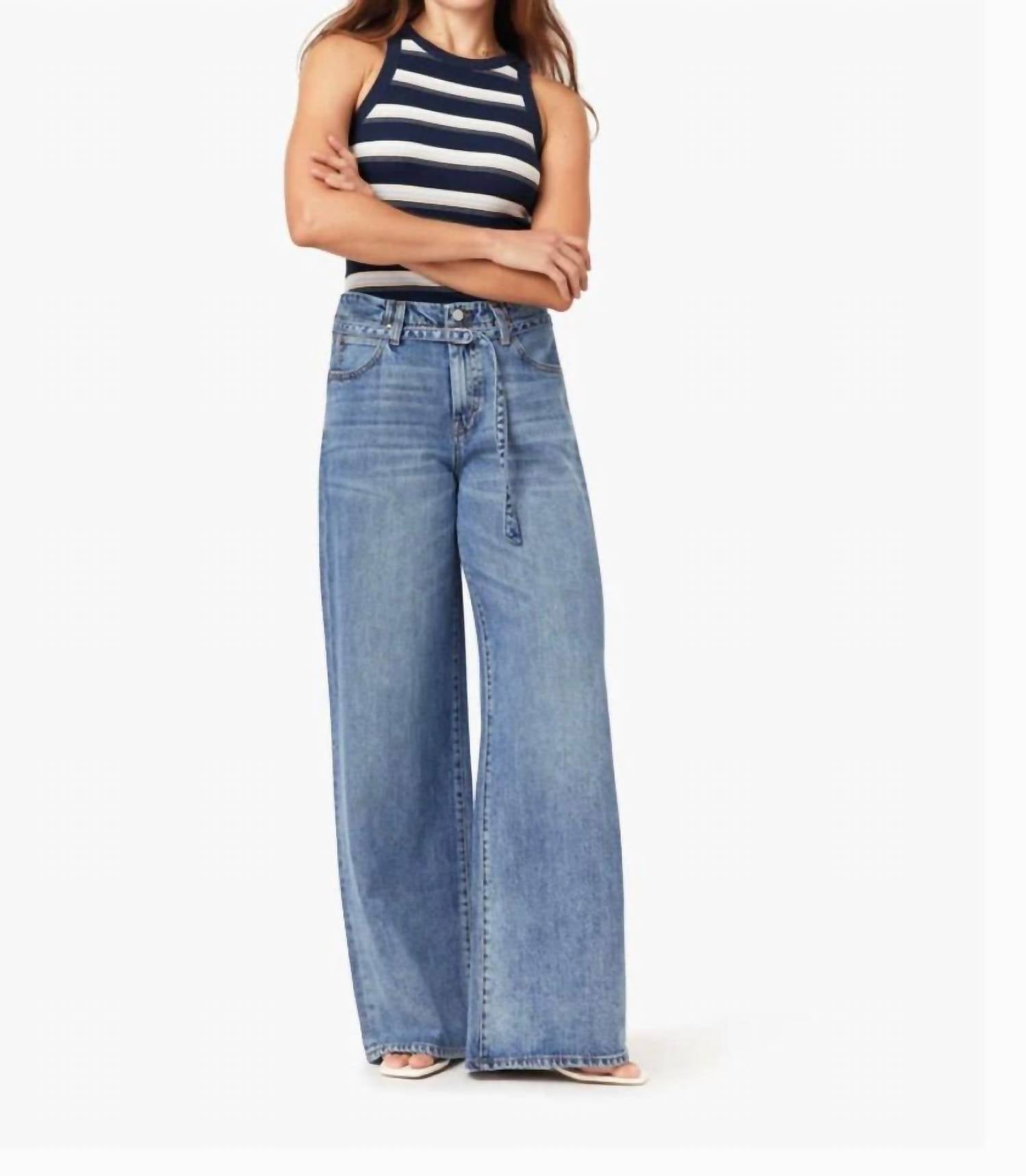 Habitual - Women's Brynn Self Tie Wide Leg Jean