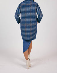 Sage The Label - Marceau Houndstooth Coat