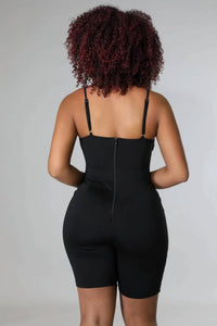 Good Time Usa - All Grown Up - Spaghetti Strap Corset Romper