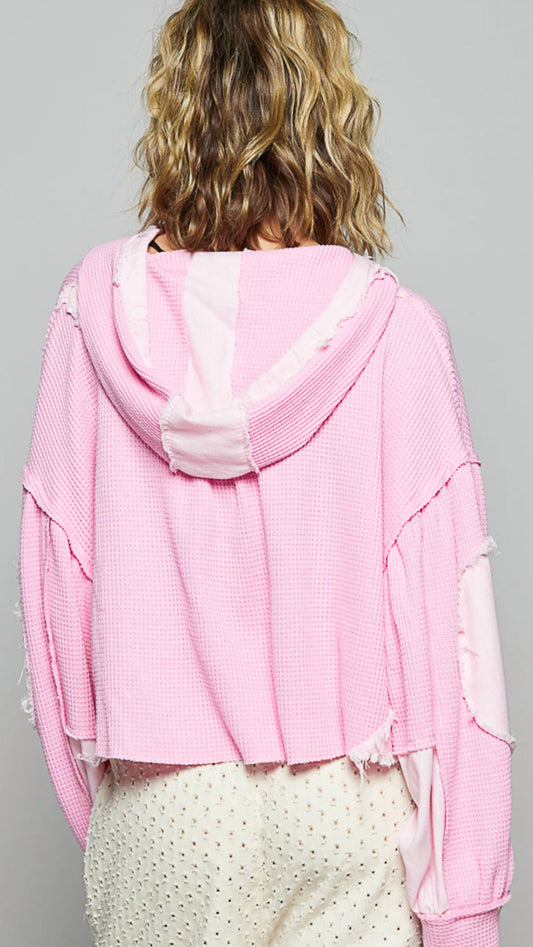 Pol - Balloon Sleeve Cropped Jacket