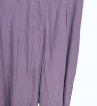 Pier Antonio Gaspari Women's Ecotel Trousers in lillac - women's pants