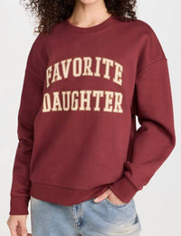 Favorite Daughter - Collegiate Crewneck Sweatshirt