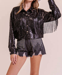Timing - Women's Backstage Spark Sequin Jacket